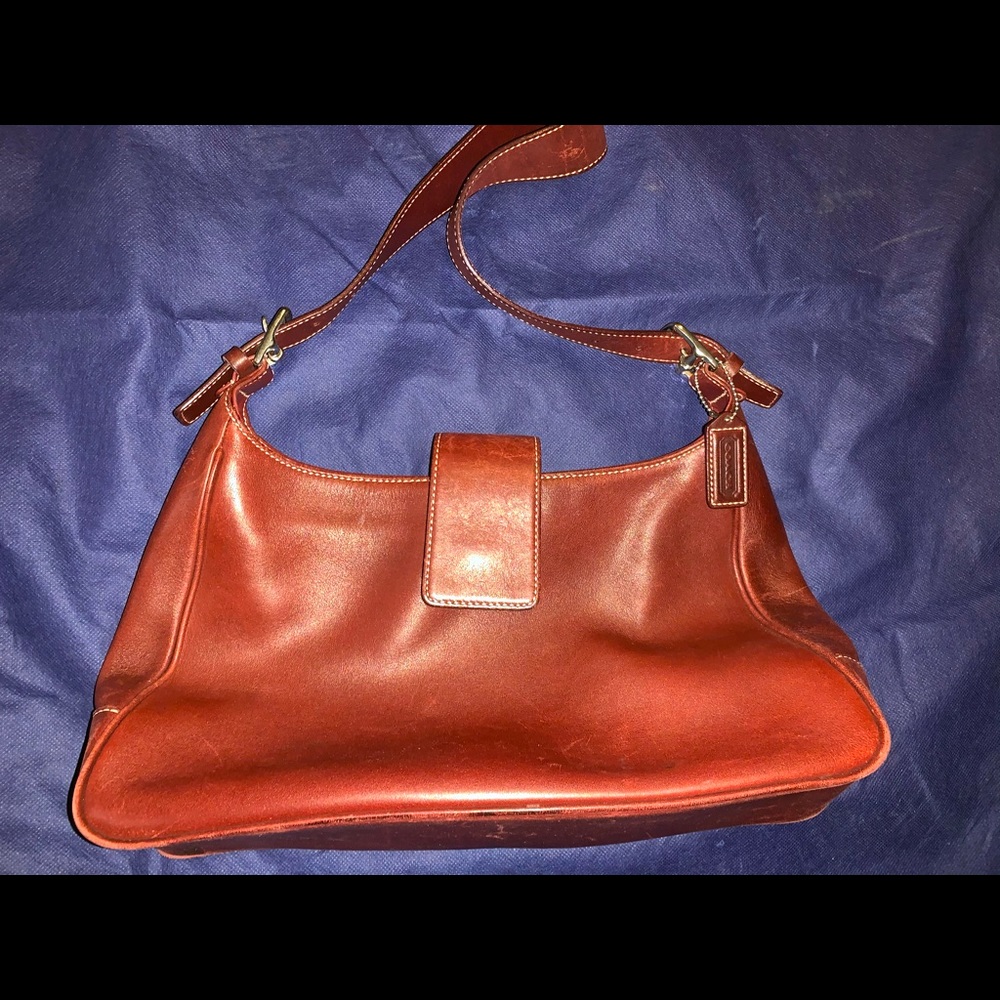 Coach Leather Hobo